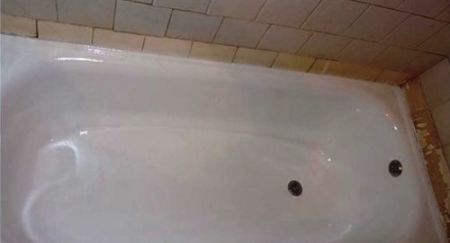 Реставрация ванны жидким акрилом | Ялта